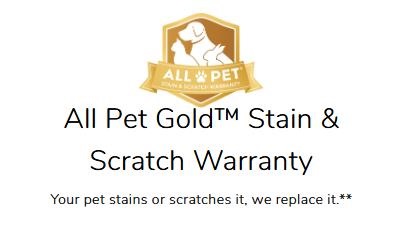 All Pet Gold Stain Scratch Protection warranty