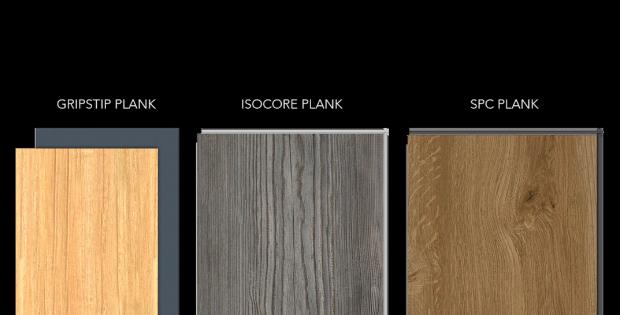 Type of HMXT luxury vinyl flooring