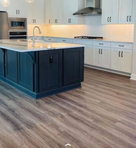 Vinyl Flooring in Kitchen Area