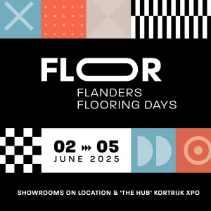 Flanders Flooring Day in Kortrijk City in Belgium
