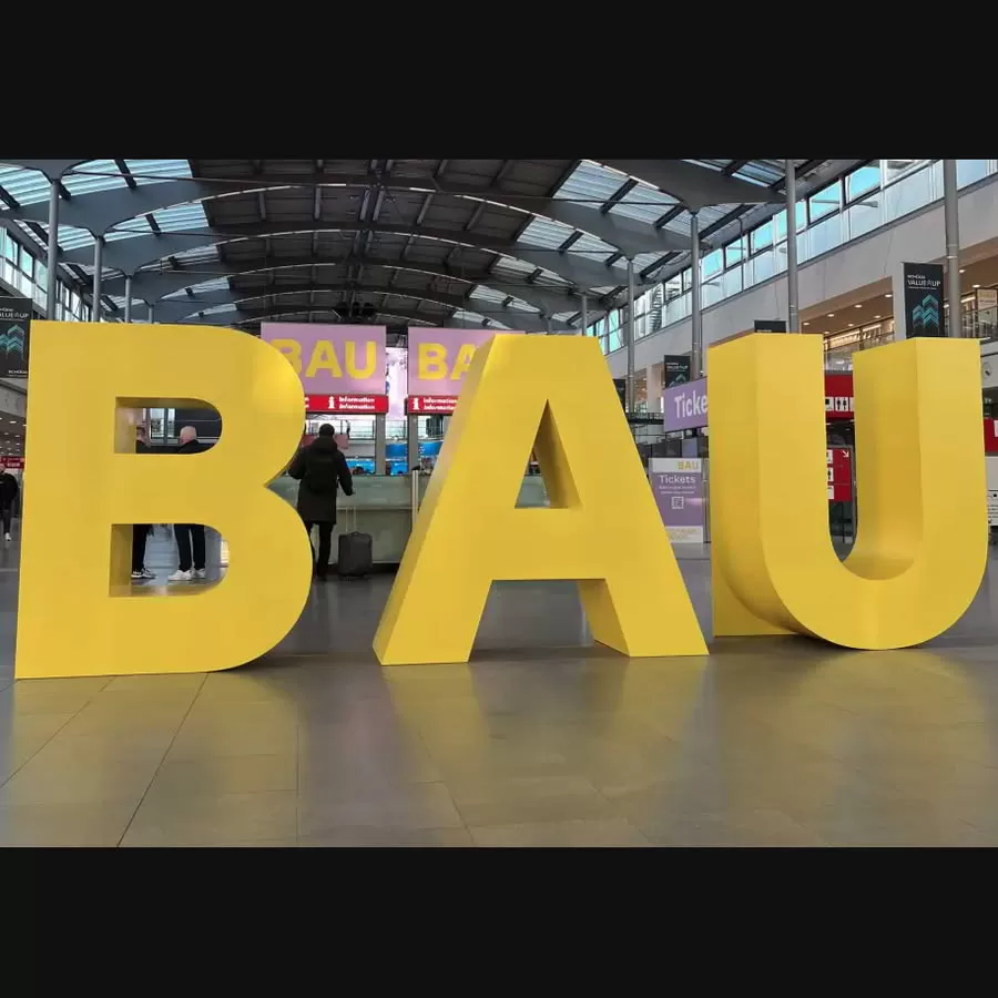 BAU Messe the most influential building material trade fair in Europe 