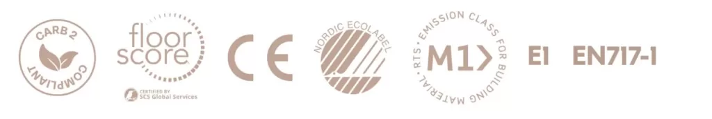 common certifications in luxury vinyl floorings