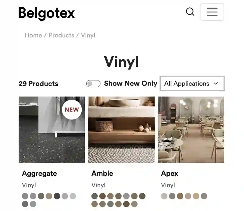 Belgotex a LVT flooring brand in South Africa