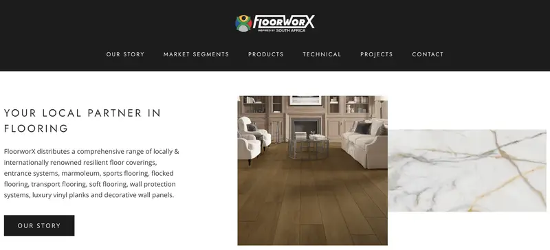 Top LVT Flooring brand Floorworx in South Africa