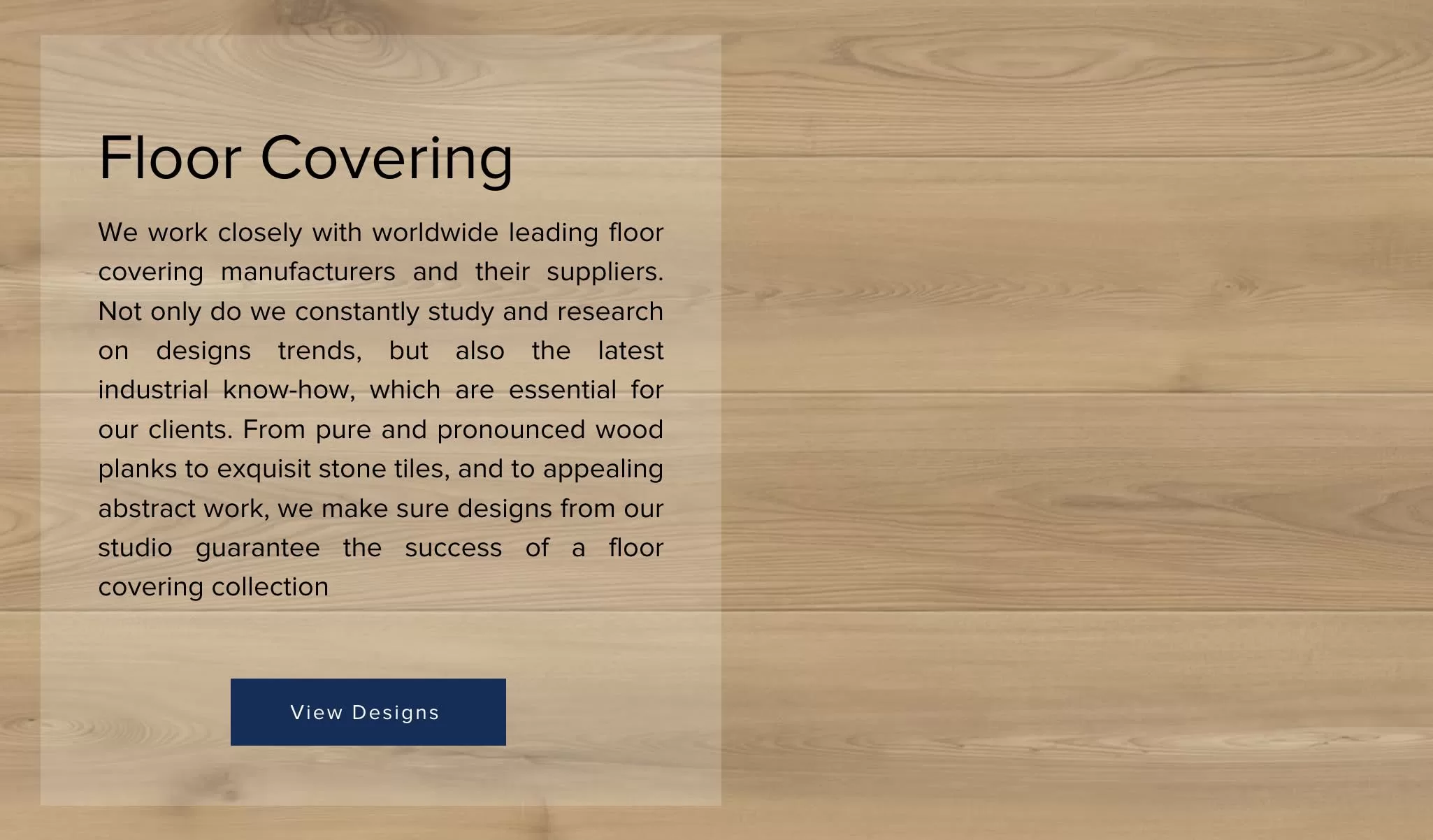 CD Design Studio is a leading floor covering designer in Europe