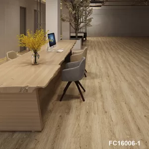 Quality beige luxury vinyl SPC flooring from China LVT manufacturer