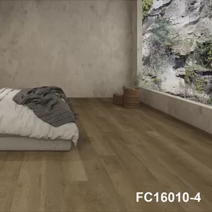 Brown Rigid Core SPC Flooring by Hengdi New Material Group in China