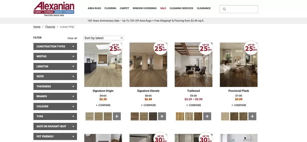 Alexanian Carpet and Flooring Canada