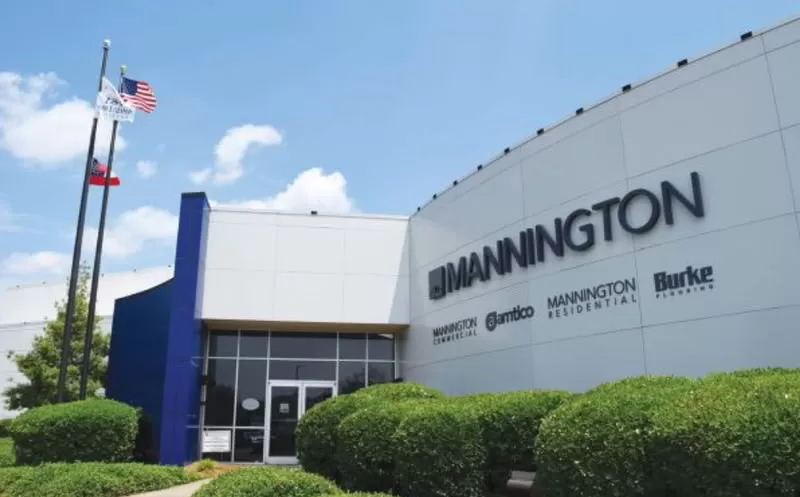 Mannington’s newly expanded LVT plant in Madison