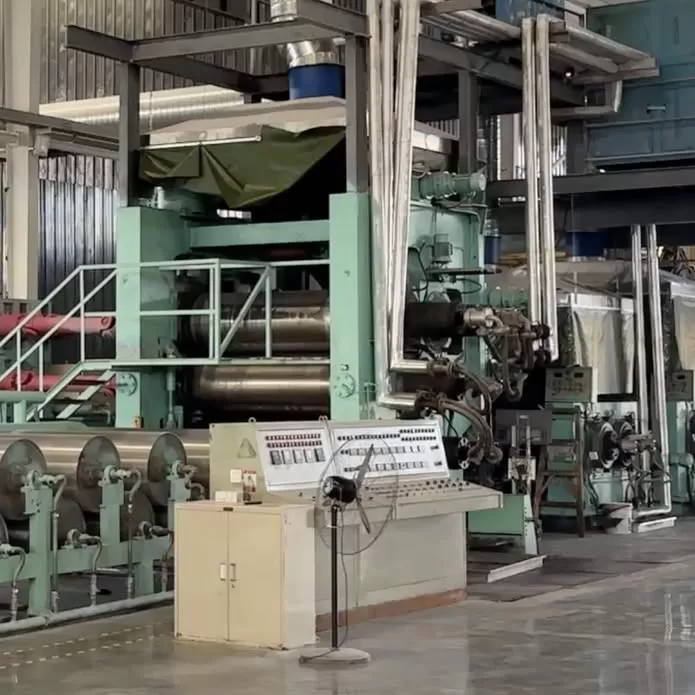 Calendar Production line for class 34 LVT Flooring