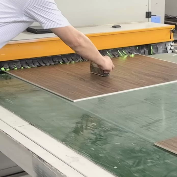 UV Curing Production Line for Class 34 commercial vinyl flooring