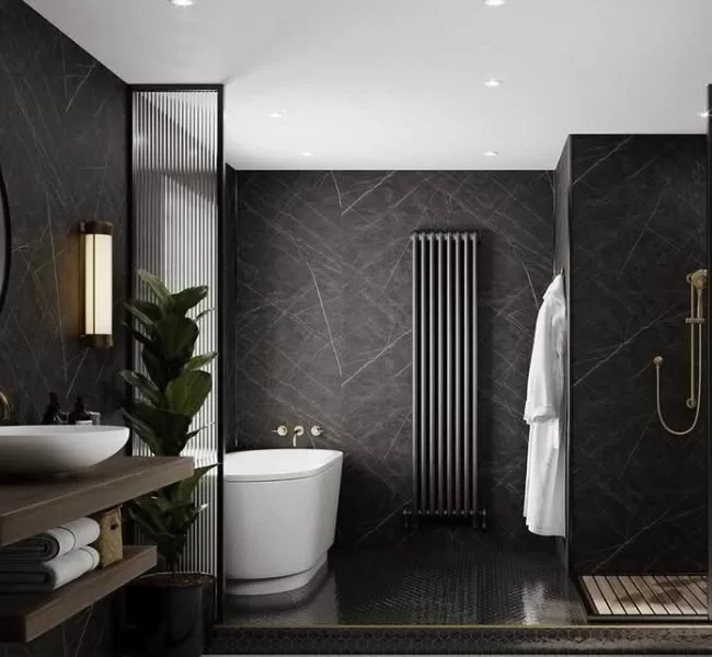 Hengdi Wall Panel Example in Shower