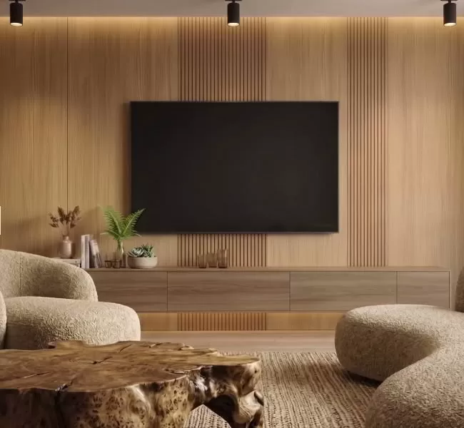 Hengdi Wall Panel Example in living room