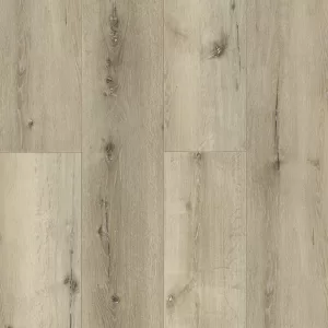 Light Beige Color classic oak wood pattern design for residential rigid core SPC floorings