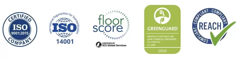 SPC Flooring Factory Certifications